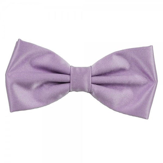 Plain Lilac Men's Bow Tie