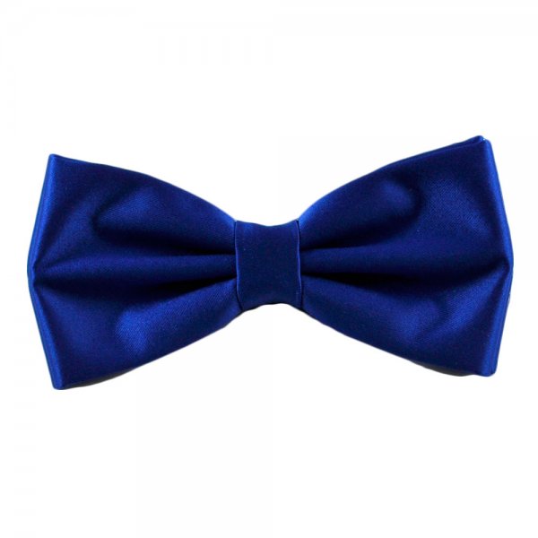 Plain Royal Blue Men's Bow Tie